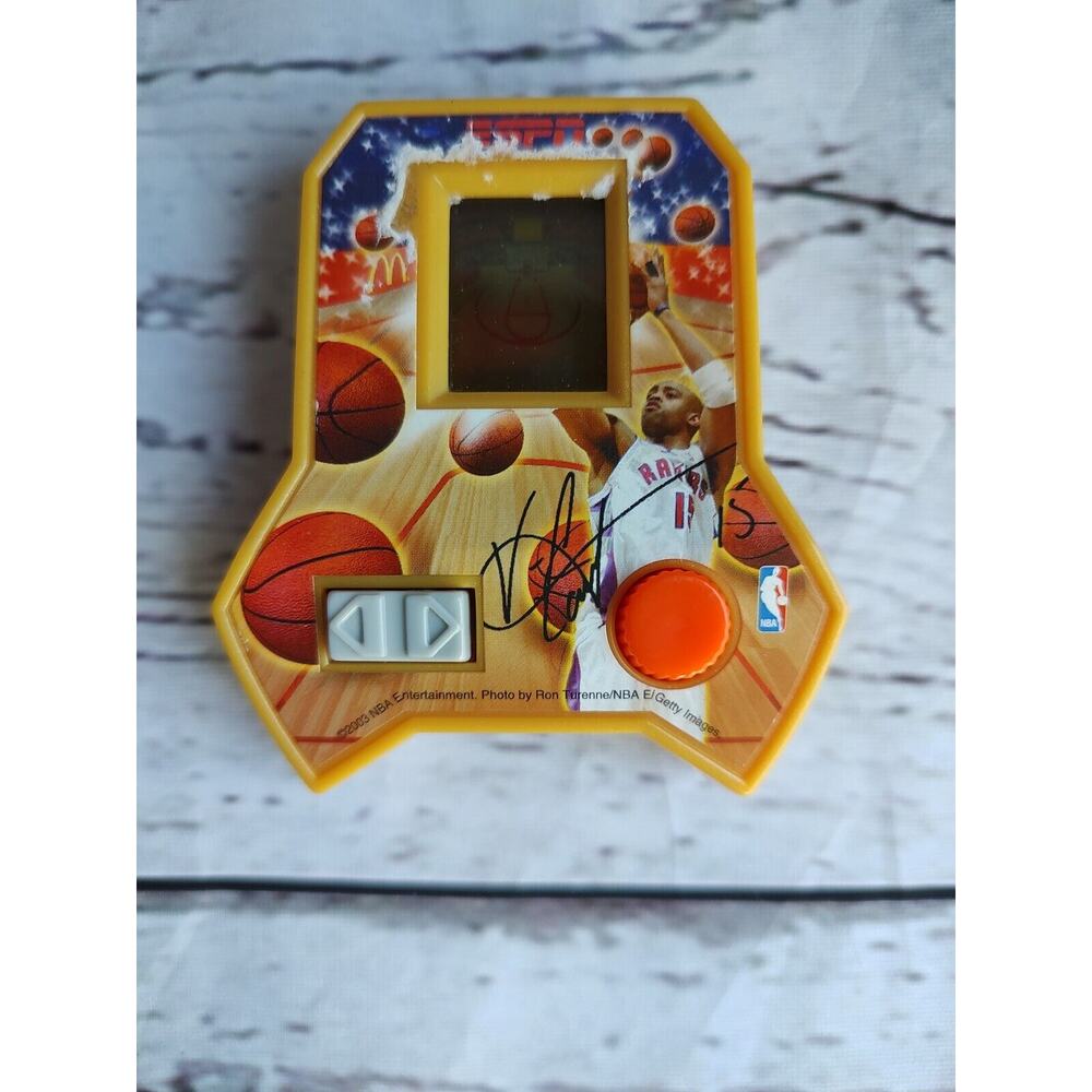 McDonalds ESPN 2003 NBA entertainment mini handheld game Untested